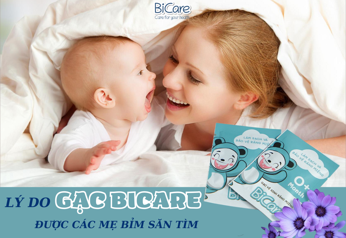 Lý do gạc Bicare được các mẹ bỉm săn tìm