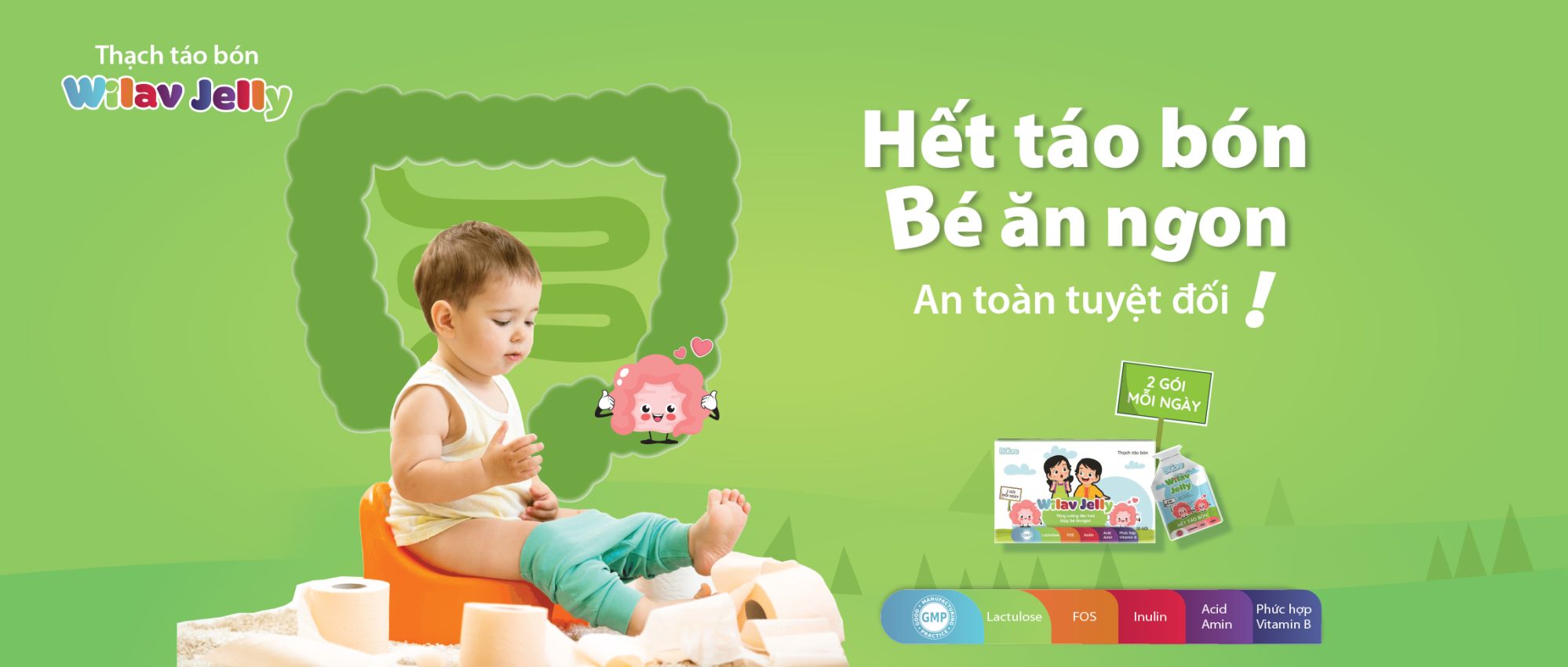 Thạch táo bón Wilav Jelly