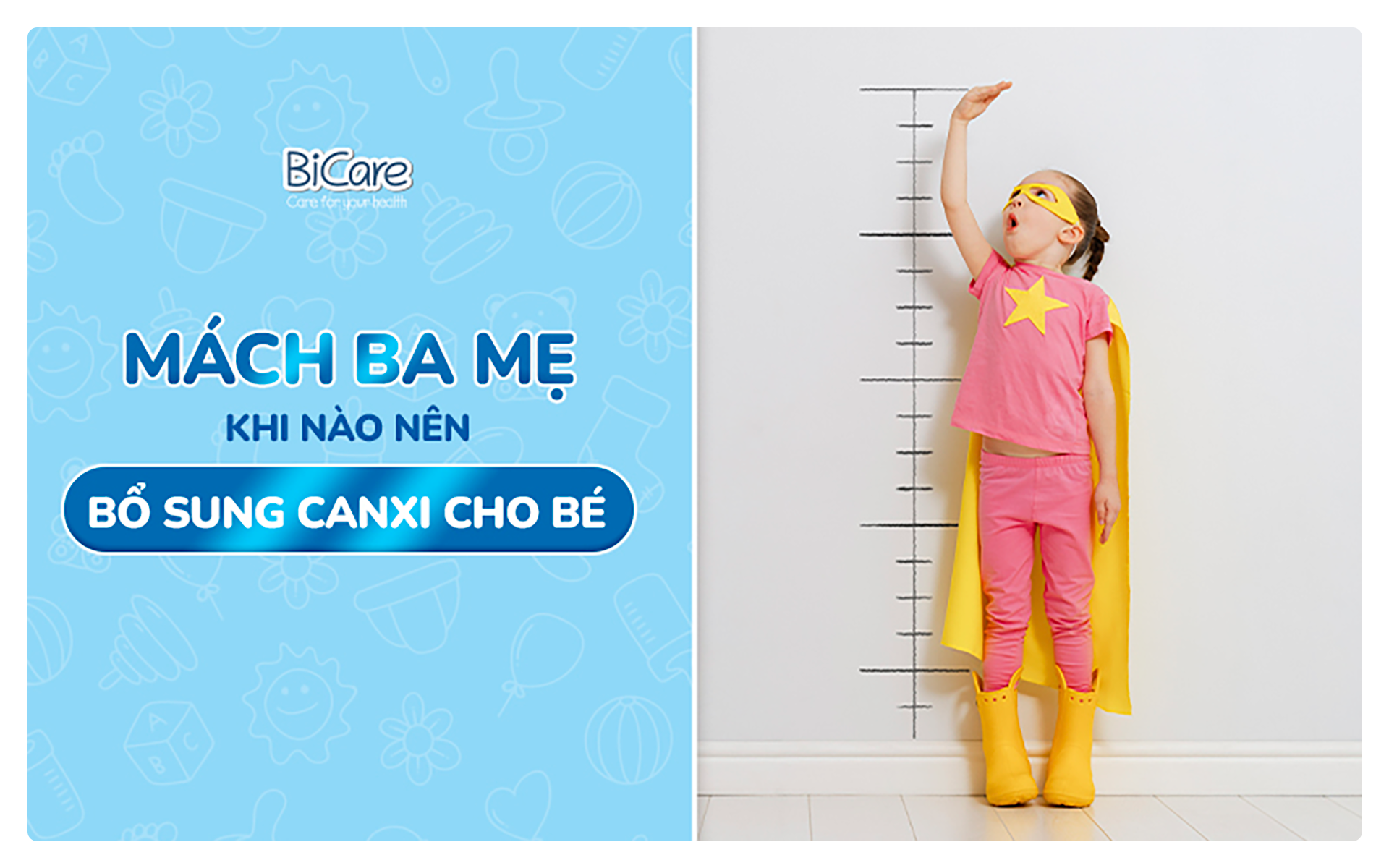 Mách ba mẹ khi nào nên bổ sung canxi cho bé