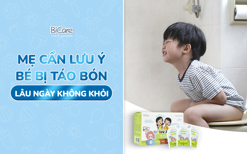 Mẹ cần lưu ý ngay nếu bé bị táo bón lâu ngày không khỏi