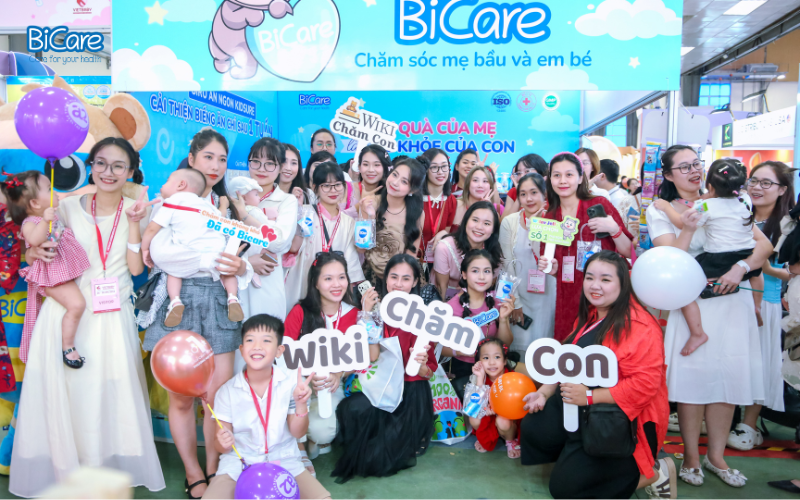 bicare-gop-mat-tai-trien-lam-vietbaby-fair-2024